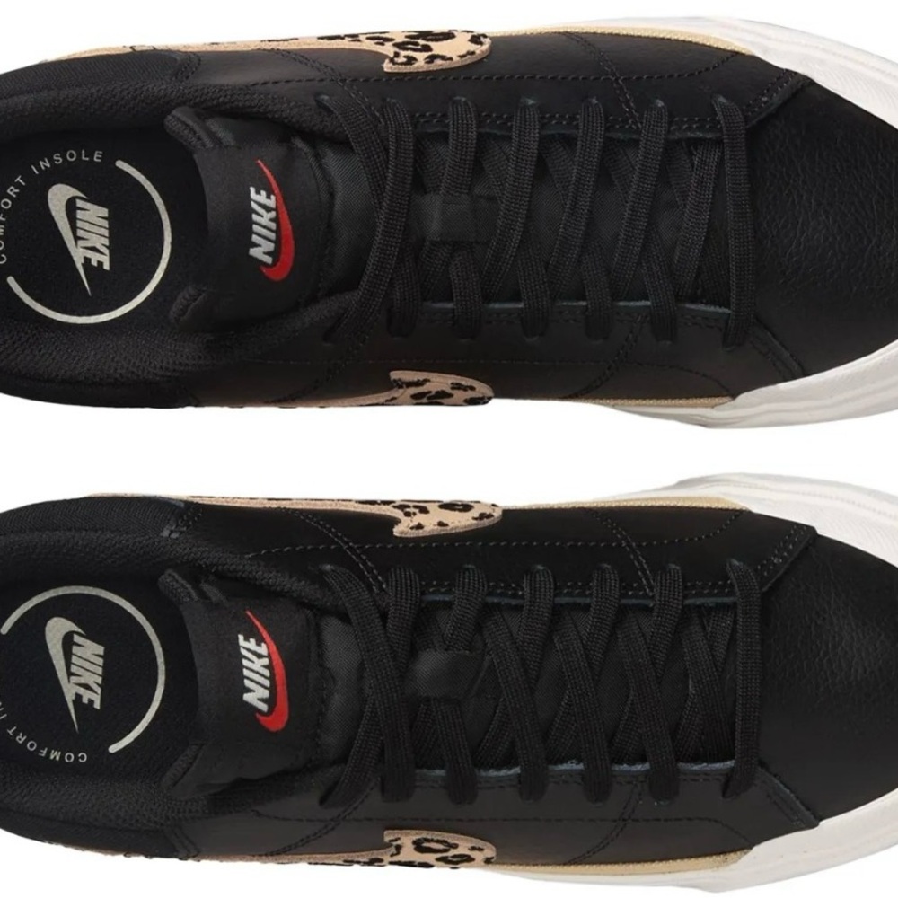 Nike Court Legacy Lift Sneakers with Animal Print - Picture 4 of 7